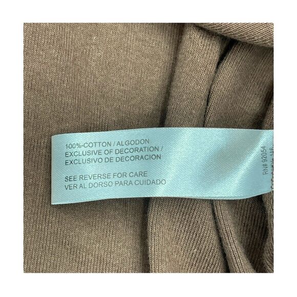 ByDesign Brown V-Neck Short Sleeved Shirt Women’s Size XL - Picture 9 of 9